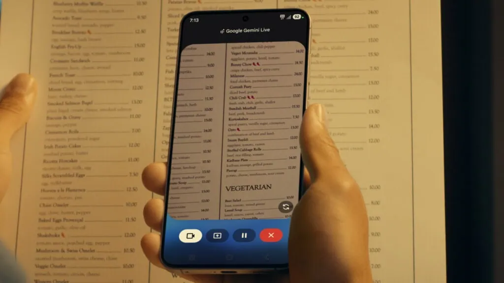 Samsung lança galaxy s25 fe com carregamento aprimorado e android 16 Gemini live no galaxy s25 fe