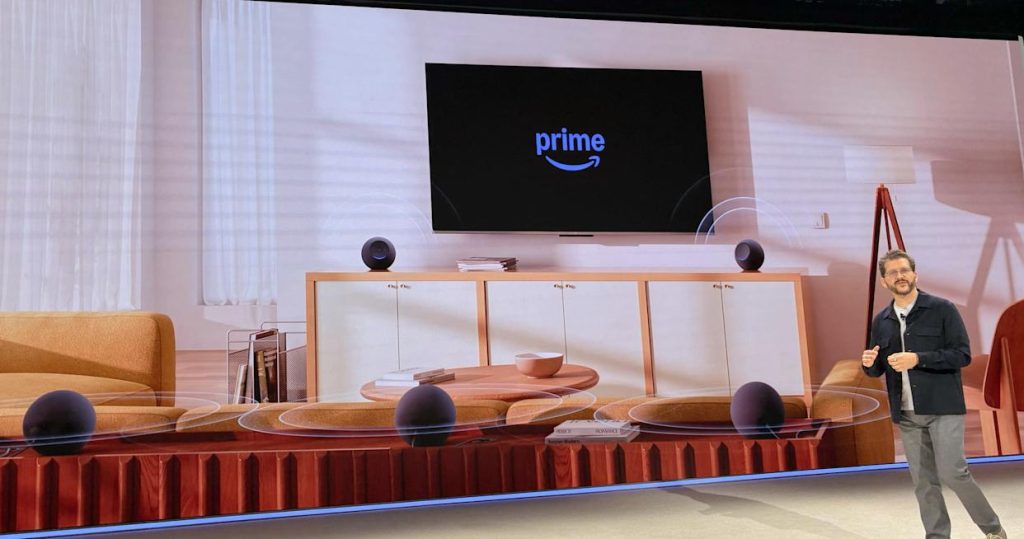 Amazon lança 4 novas caixas de som e telas echo com alexa+