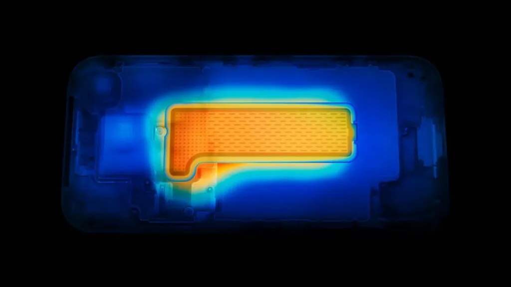 Apple lança iphone 17/pro/max e iphone air em evento Câmara de vapor dos iphone 17 pro e iphone 17 pro max