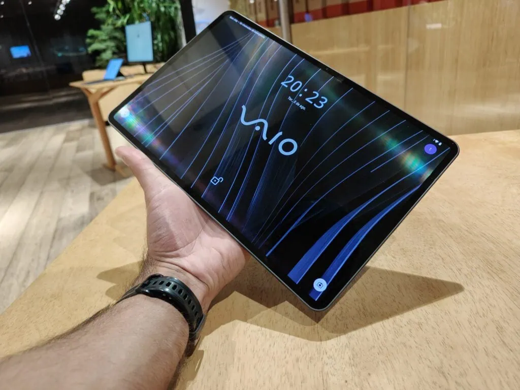 Review: tablet vaio tl12 mira na experiência pura do android Review: tablet vaio tl12 mira no design fino e experiência pura do android