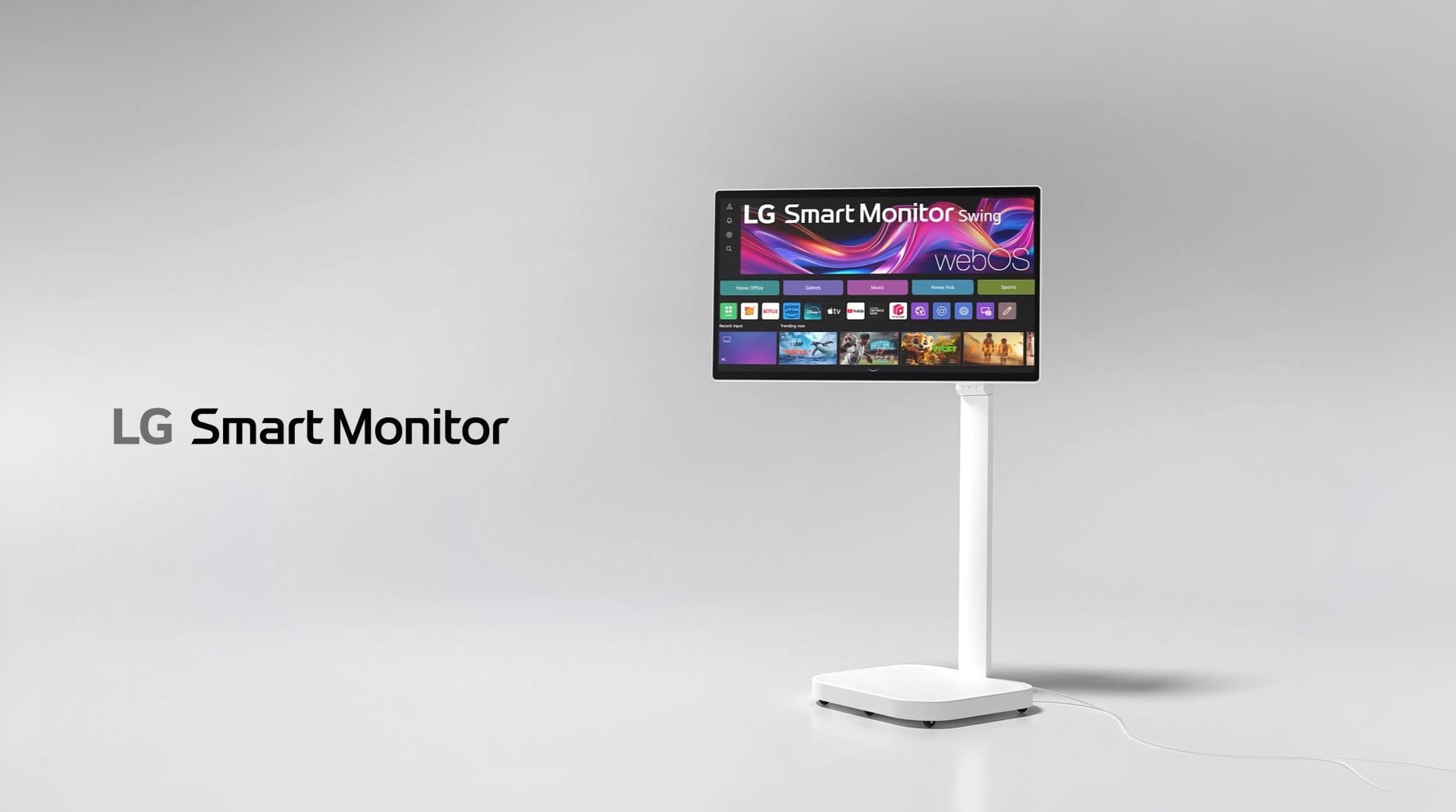 LG Smart Swing é um monitor touch 4K 32” que se adapta ao seu
