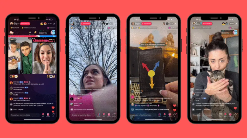 Como aumentar seu engajamento no tiktok live Como aumentar seu engajamento no tiktok live. Foto: reprodução / les gens d'internet.