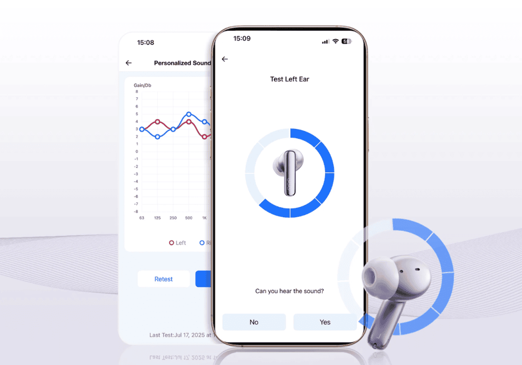 Qcy melobuds n70 é um fone true wireless com áudio premium e anc Veja as funções do aplicativo da qcy / imagem: qcy