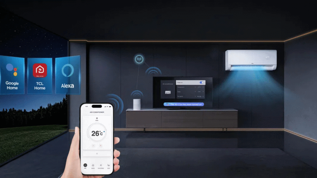 Ar-condicionado tcl freshin 3. 0 chega ao brasil Aplicativo tcl home