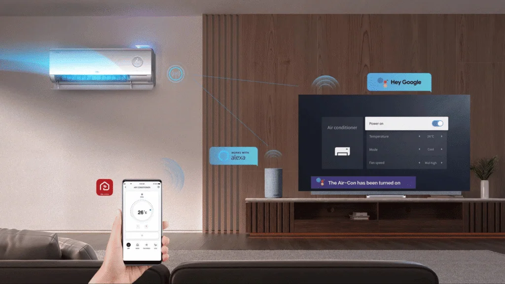Ar-condicionado tcl freshin 3. 0 chega ao brasil Tcl freshin 3. 0 sendo controlado por assistentes pessoais