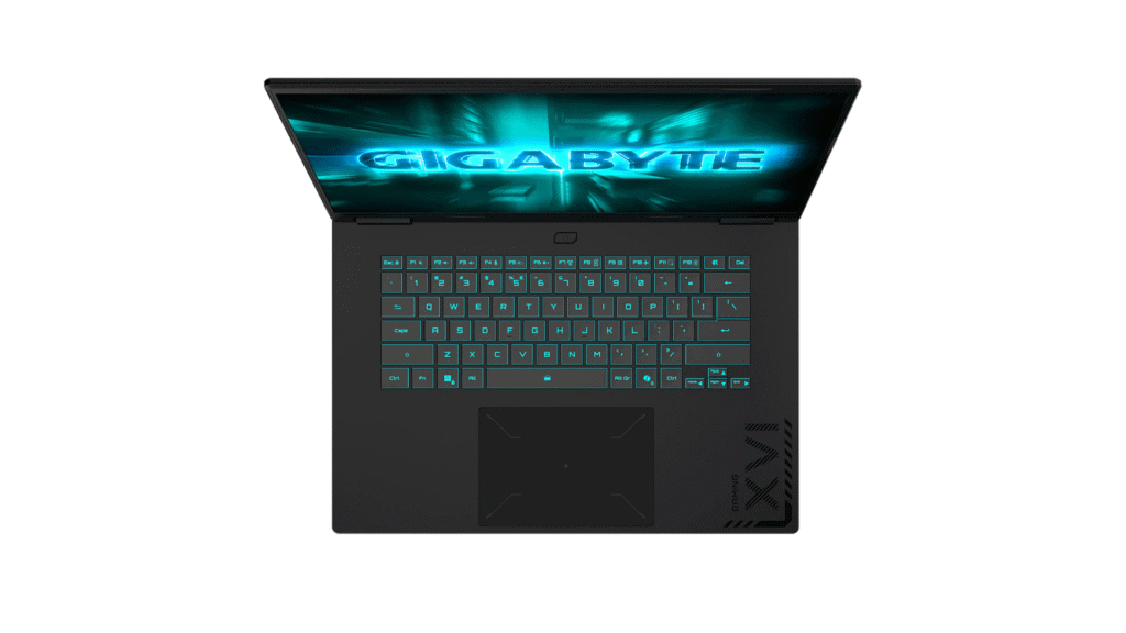 Notebook gigabyte a16 chega com rtx 5060 no brasil Teclado do gigabyte a16