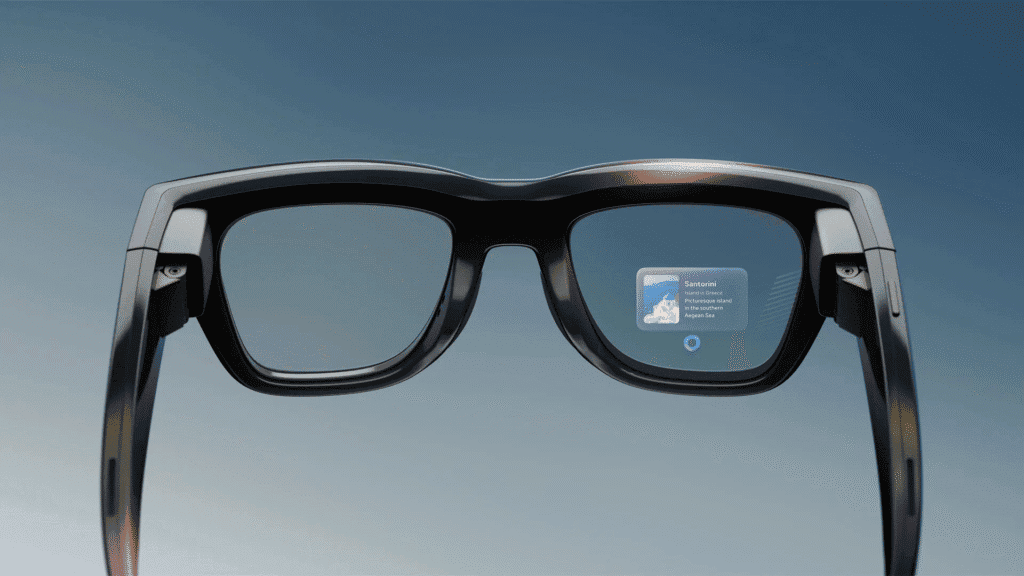 Ray-ban display são os primeiros óculos inteligente da meta com tela na lente direita