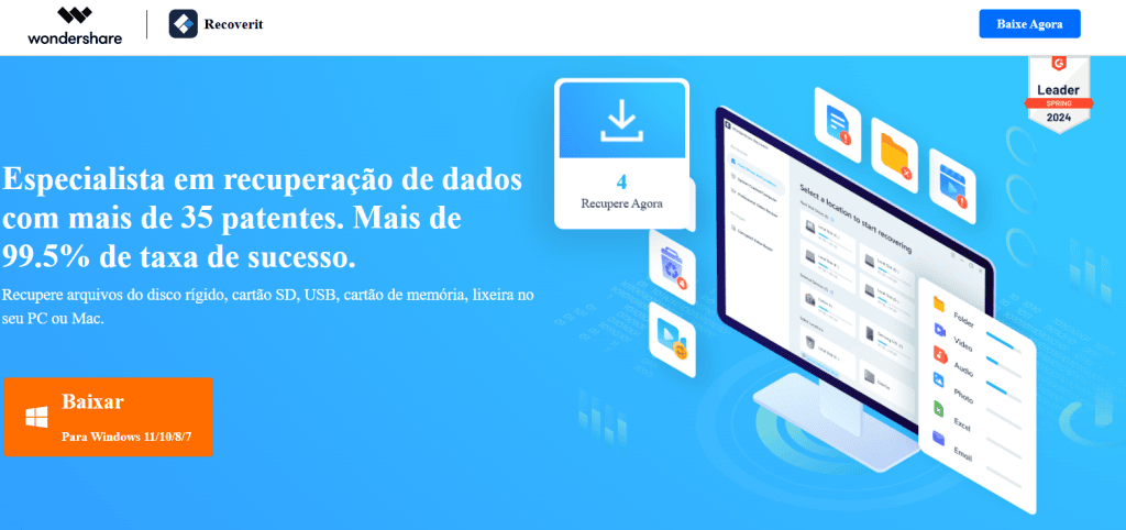 Recuperação de dados, software de recuperação de arquivos, showmetech.