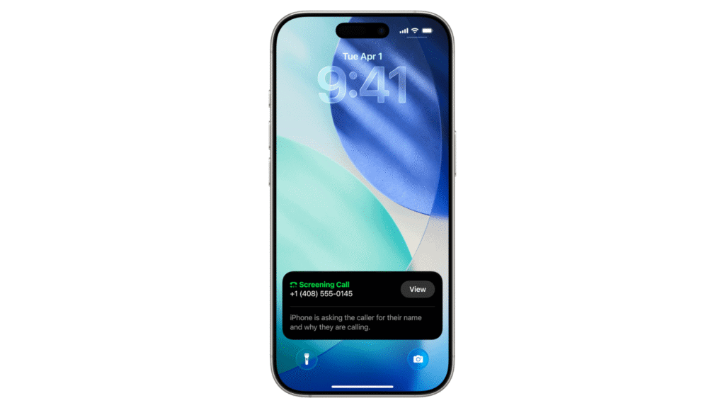 Apple meluncurkan iPhone 17/Pro/Max dan iPhone Air di acara Menyaring panggilan dari ios 26