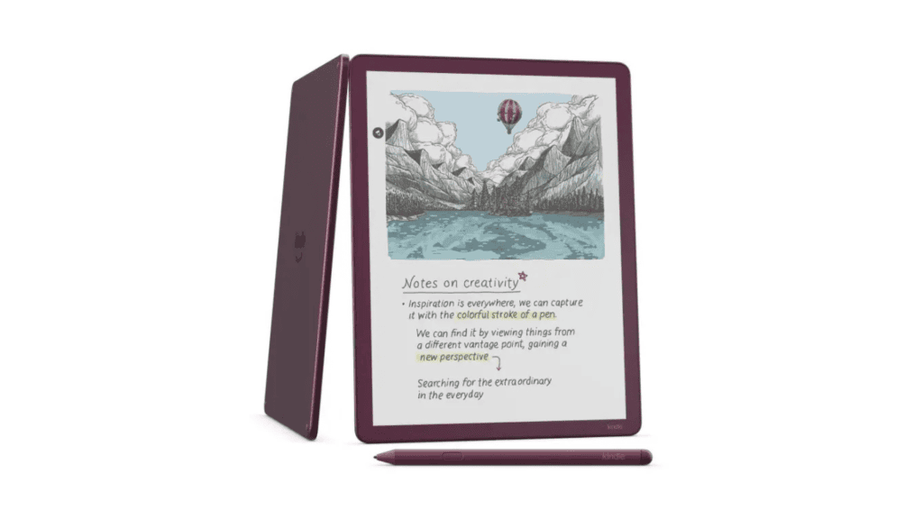 Amazon、カラースクリーンとスタイラスペンを搭載したKindleの新モデル3機種を発売 Kindle スクライブ カラーソフト