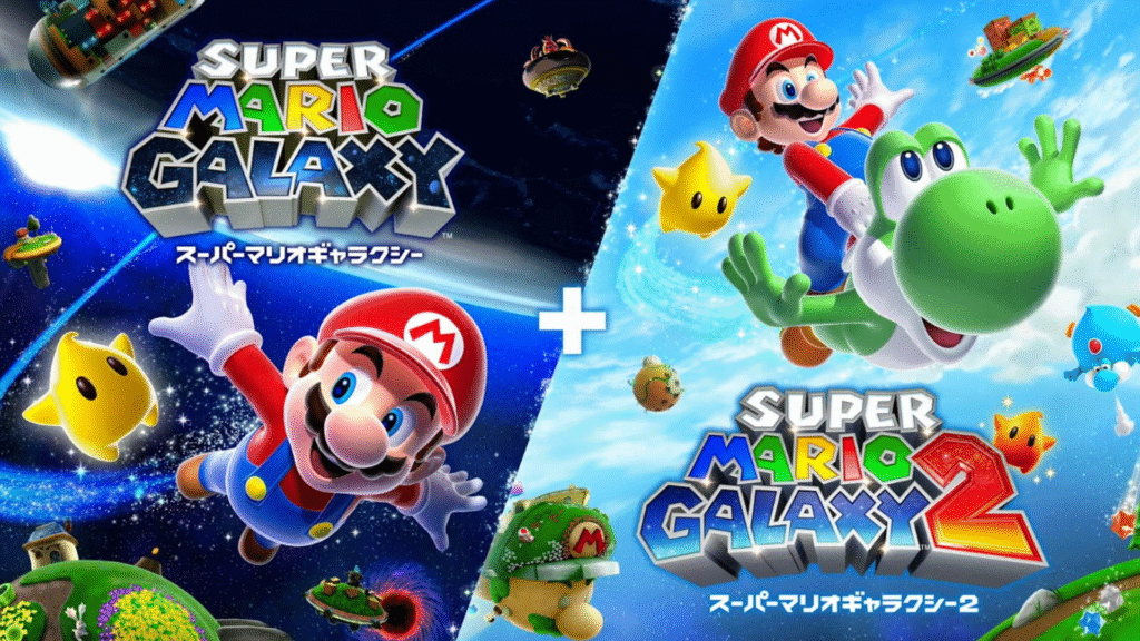 Remasters de super mario galaxy