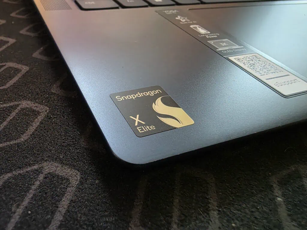 Comparativo: notebook lenovo yoga slim 7x (com snapdragon) vs yoga slim 7i (com intel) Snapdragon elite x