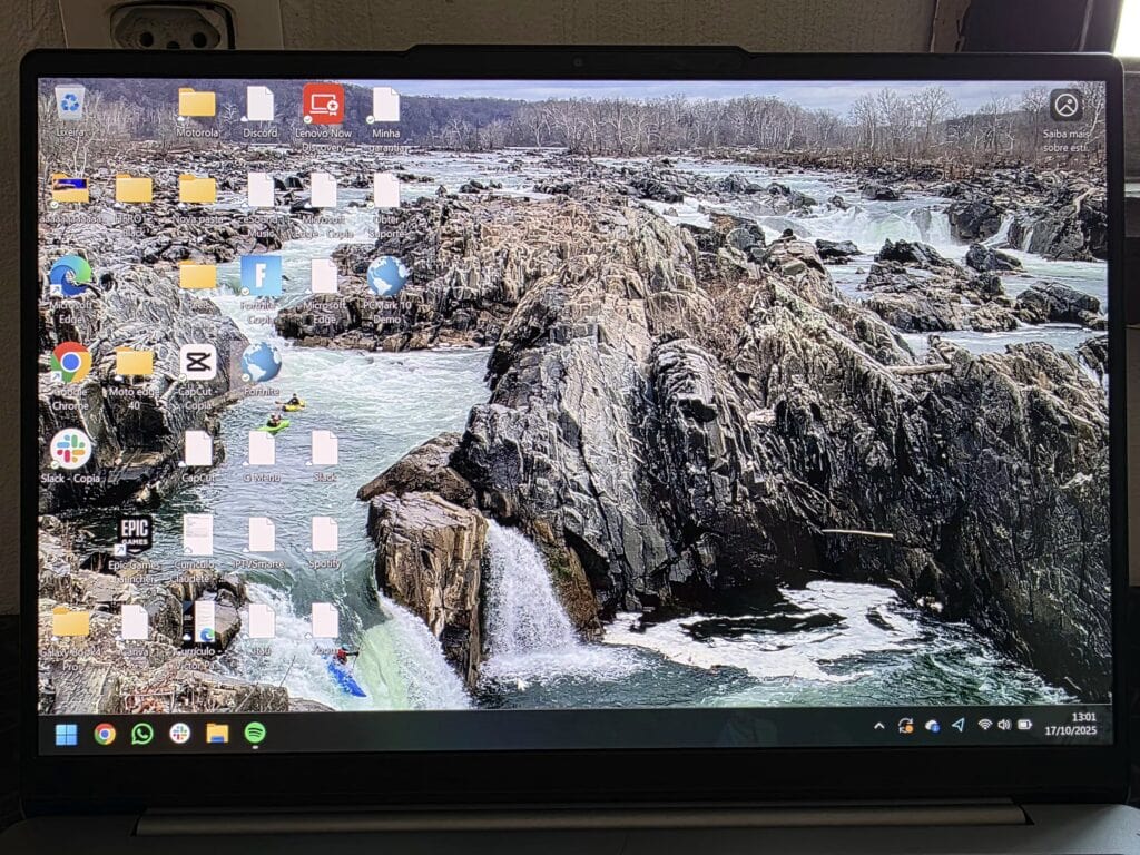 Tela do lenovo yoga slim 7i