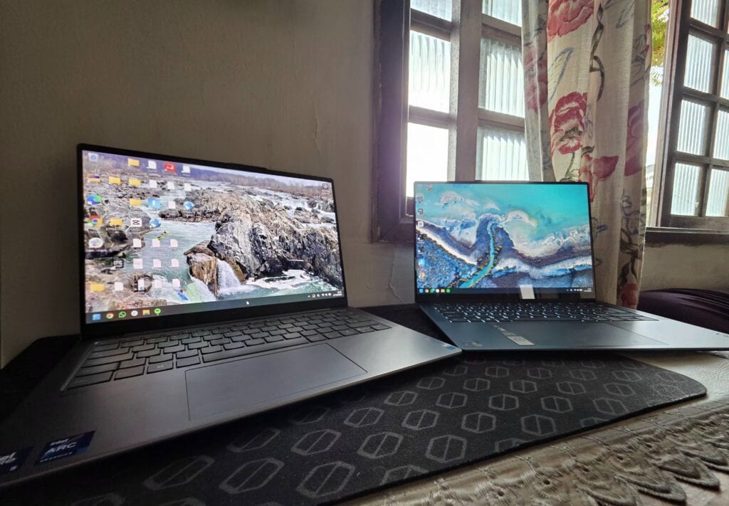 Comparativo: notebook lenovo yoga slim 7x (com snapdragon) vs yoga slim 7i (com intel). Colocamos à prova esse notebook ultraportátil da lenovo, pra dizer com qual processador (arm ou x86) ele se sai melhor. Confira