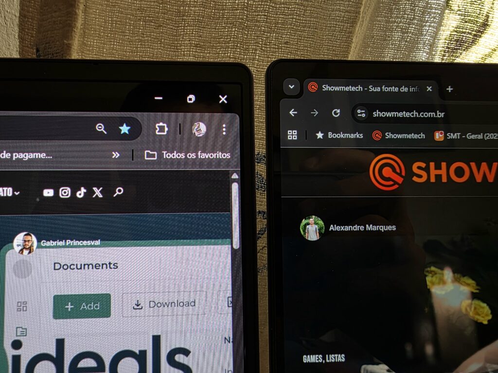 Telas dos lenovo yoga slim 7x e yoga slim 7i