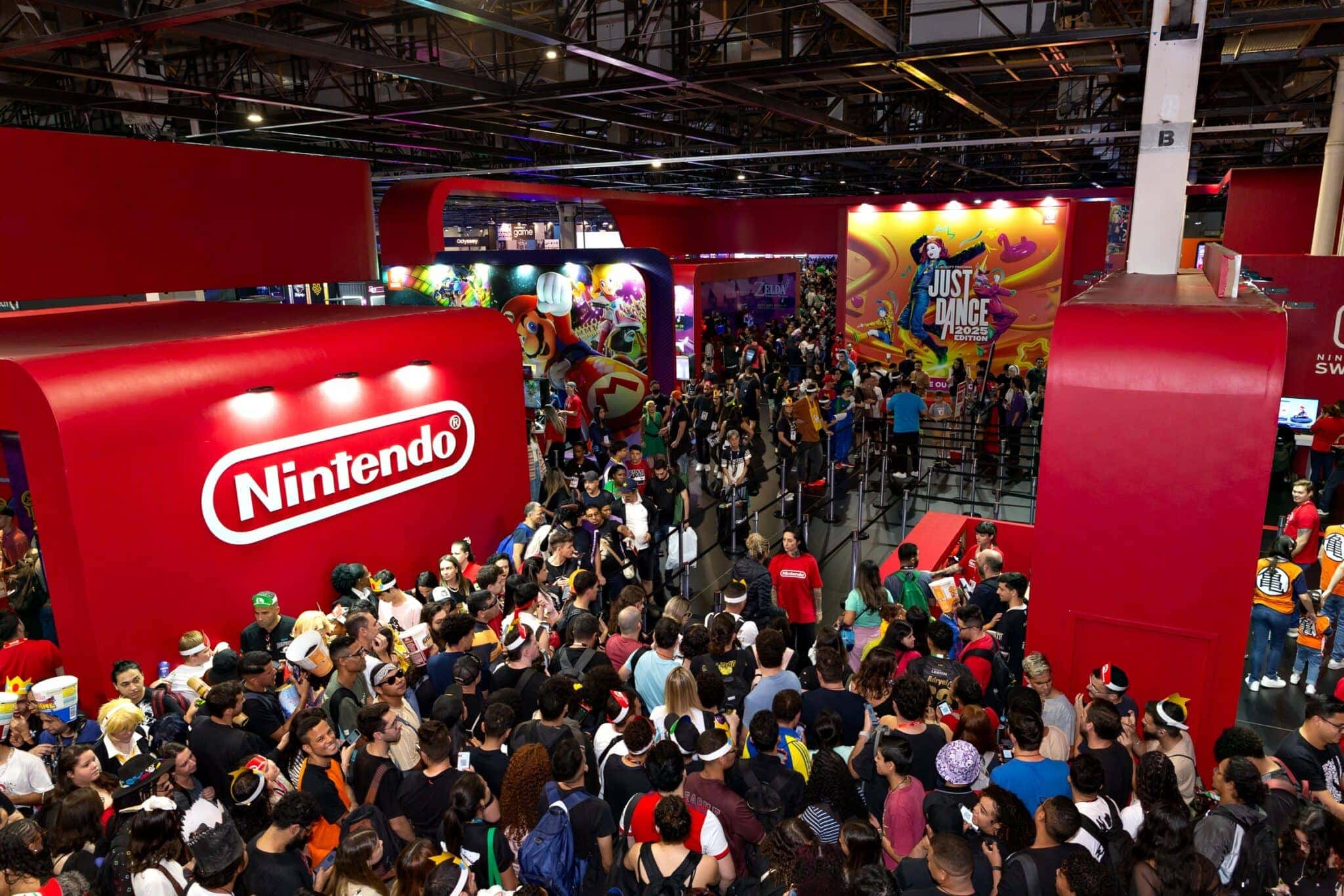 Nintendo como o melhor da bgs 2025