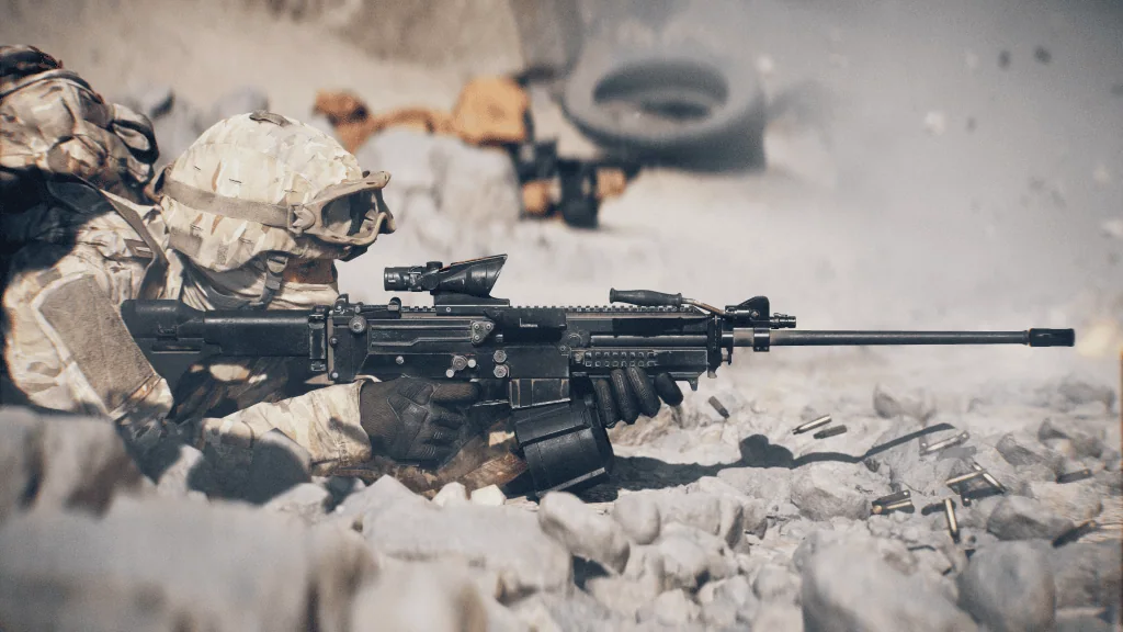 32 dicas e truques para você dominar battlefield 6 Soldado atirando em bf6