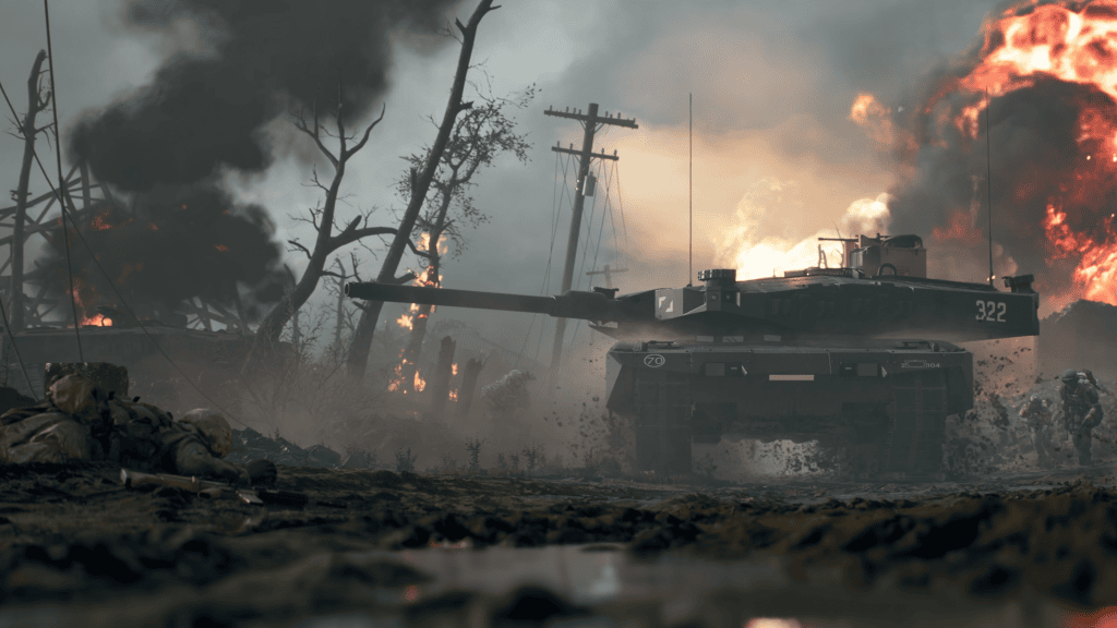 32 dicas e truques para você dominar battlefield 6 Tanque de guerra em combate em bf6