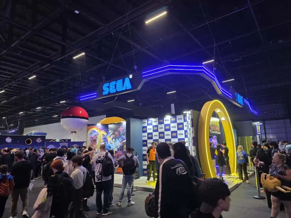 Resumão melhor da bgs 2025: confira os destaques Estande da sega na bgs 2025