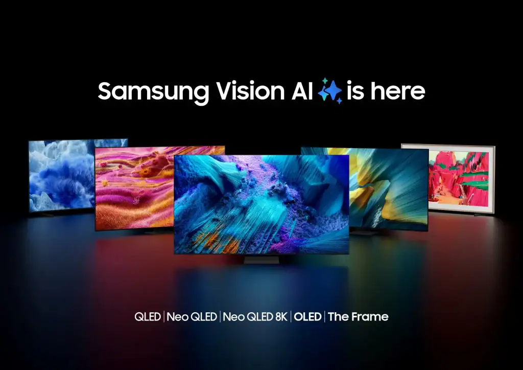 Samsung na bgs 2025: veja monitores, smartphones e promoções na feira Smart tvs vision ai 2025 da samsung na bgs 2025