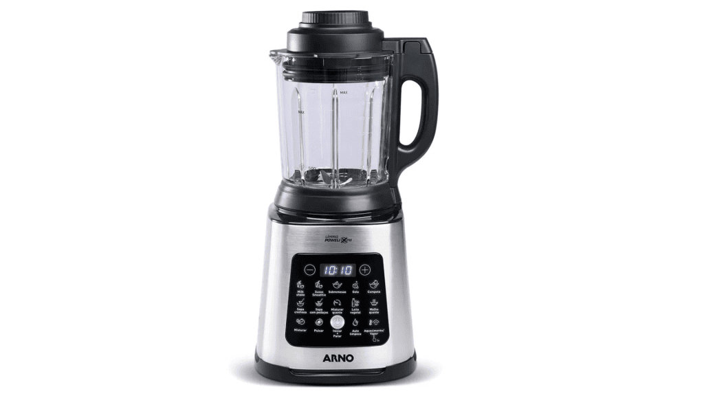 Arno mostra produtos tecnológicos para a cozinha, casa e roupas Liquidificador arno ultraforce cook ln95