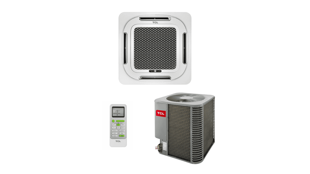 Tcl mostra fábrica de ar-condicionado e smart tvs em manaus Cassete inverter da tcl