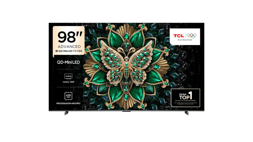 Tcl mostra fábrica de ar-condicionado e smart tvs em manaus Série c6k (advanced 4k qd-mini led)