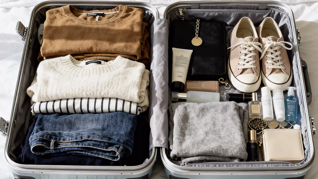 Viaje leve: o guia definitivo para viajar apenas com bagagem de mão A mala de mão deve ser organizada para acondicionar todas as roupas e pertences