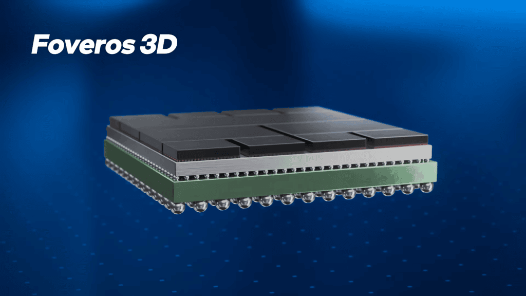 Explicação da tecnologia foveros 3d