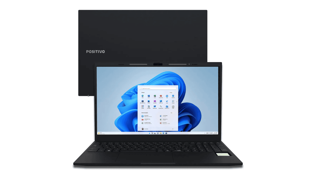 Notebooks positivo vision r15m, c15m e i15m têm tela interativa no teclado. Conheça Positivo vision r15m