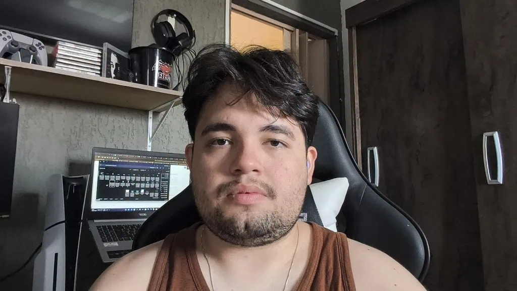 Review: galaxy tab s11 ultra pode substituir um notebook? Selfie no galaxy tab s11 ultra