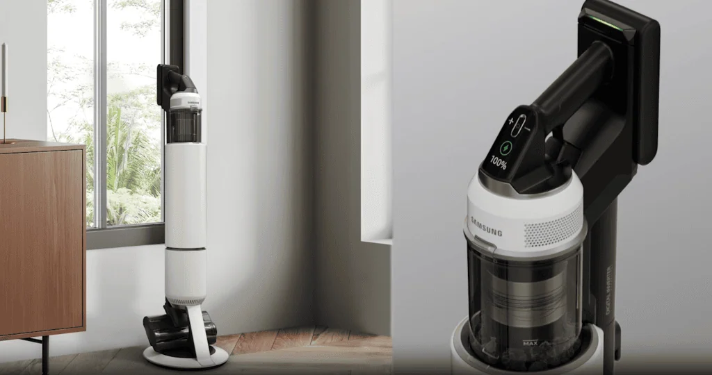 Samsung lança bespoke ai jet lite, aspirador vertical sem fio leve e potente Imagem: samsung