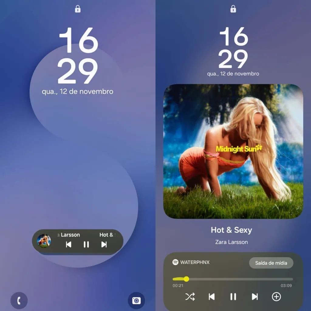 Review: galaxy s25 fe supera expectativas com ótima câmeras e bateria Now bar do galaxy s25 fe