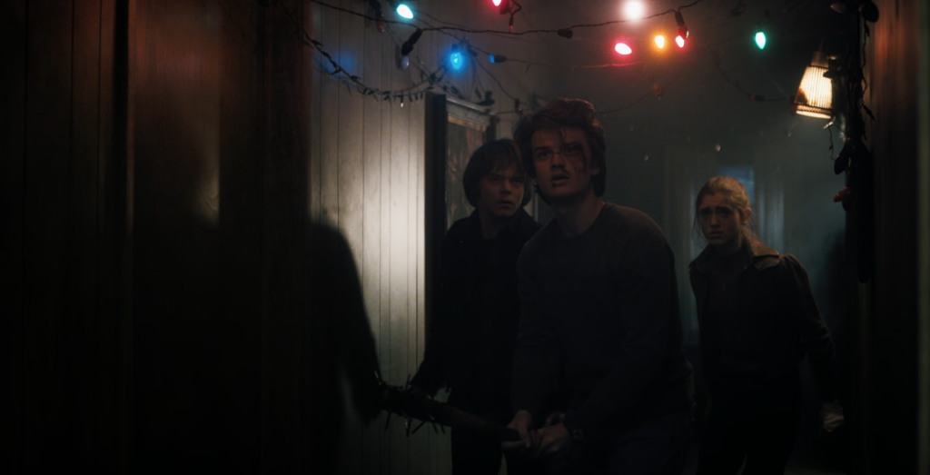 Cena da primeira temporada de Stranger Things / Imagem: Netflix