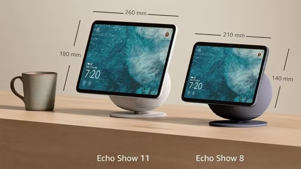 Echo Show 11 e Echo Show 8 (4ª geração) 