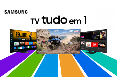 Smart tv tudo em 1 samsung