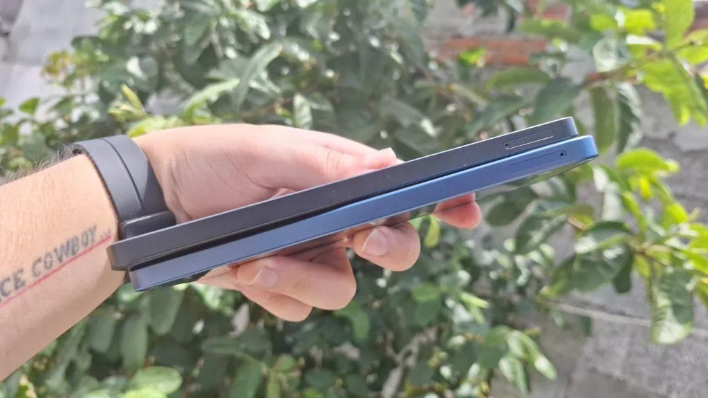 Comparativo: galaxy a07 vs. Galaxy a17 5g Laterais do galaxy a07 e galaxy a17 5g