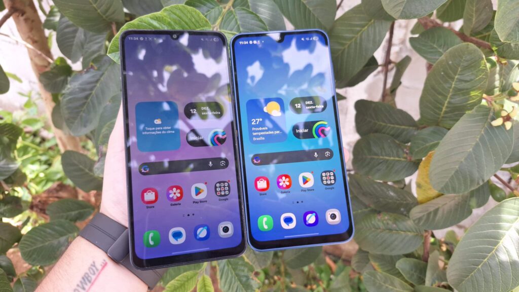 Telas do galaxy a07 e galaxy a17 5g