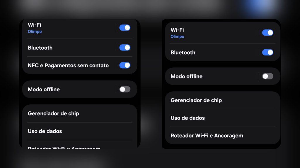 Conectividade no galaxy a07 e galaxy a17 5g