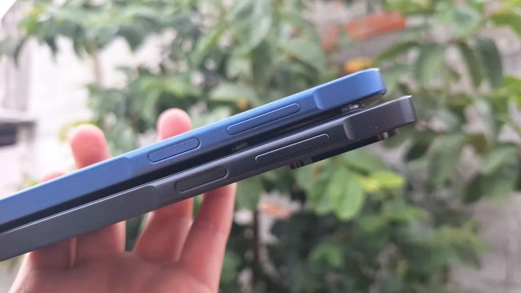 Comparativo: galaxy a07 vs. Galaxy a17 5g Laterais do galaxy a07 e galaxy a17 5g