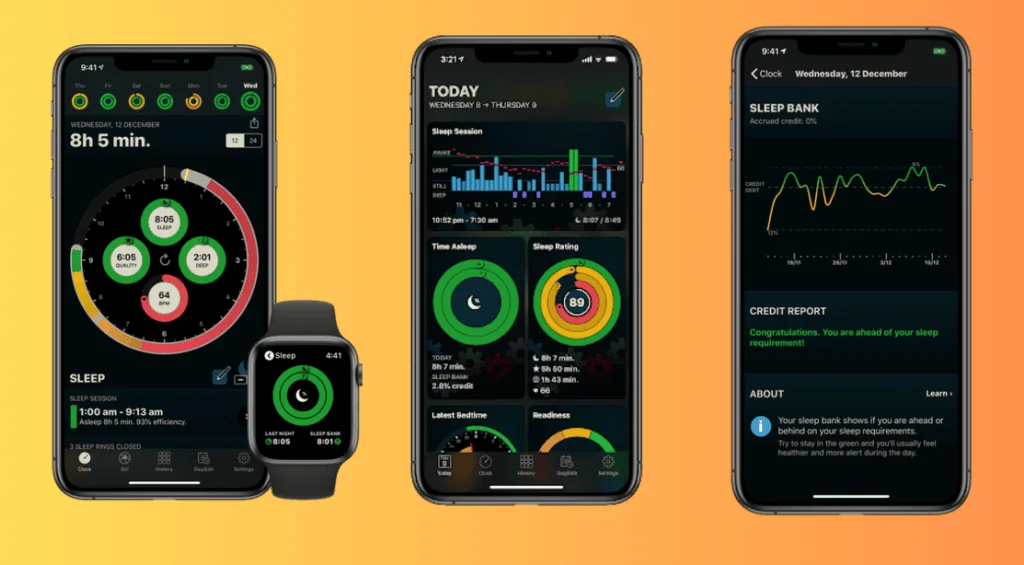 Veja os aplicativos e jogos mais baixados na app store brasil em 2025 Imagem do app do autosleep — rastreador de sono, um dos aplicativos e jogos mais baixados na app store brasil em 2025