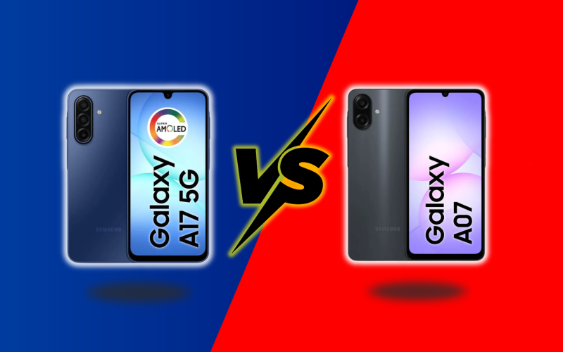 Galaxy a17 5g vs galaxy a07