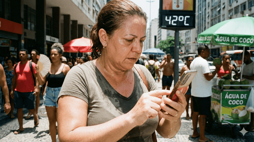 Hvordan beskytte elektronikk mot varme? Se tips og svar. Kvinne som leter etter måter å beskytte elektronikk i varmen.