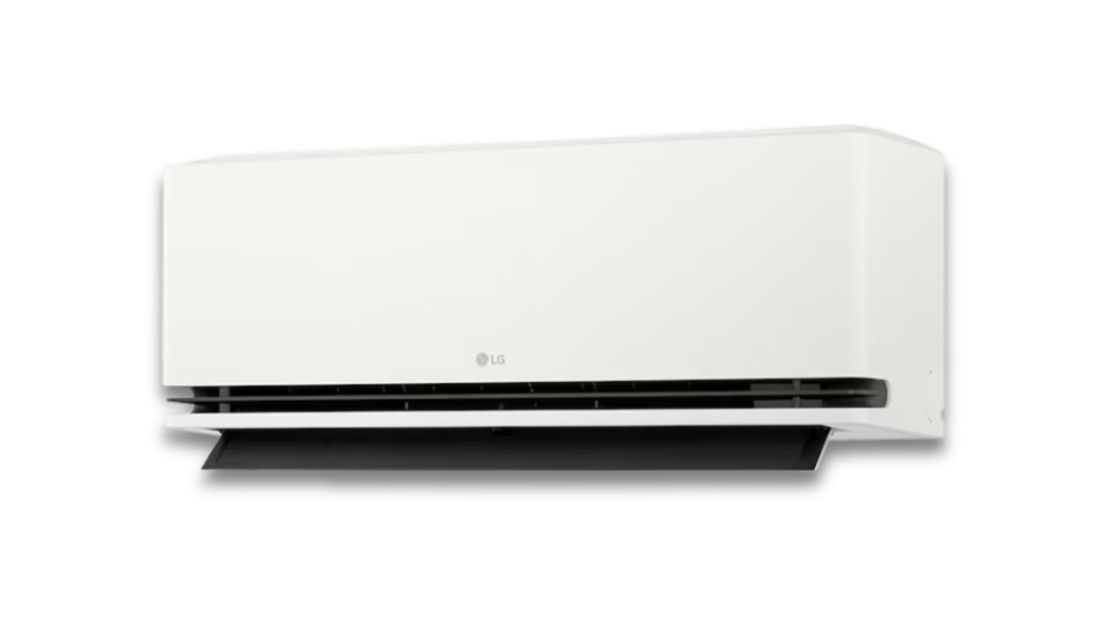 Ar-condicionado LG DUAL Inverter AI Air faz ajustes automáticos de temperatura pra você. Modelo de 12.000 BTU tem opção quente/frio, motor mais econômico e pode ser comandado por app, Alexa e Google Assistente. Saiba mais: