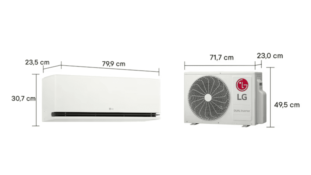 Ar-condicionado lg dual inverter ai air faz ajustes automáticos de temperatura pra você Ar-condicionado lg dual inverter ai air faz ajustes automáticos de temperatura pra você. Modelo de 12. 000 btu tem opção quente/frio, motor mais econômico e pode ser comandado por app, alexa e google assistente. Saiba mais: