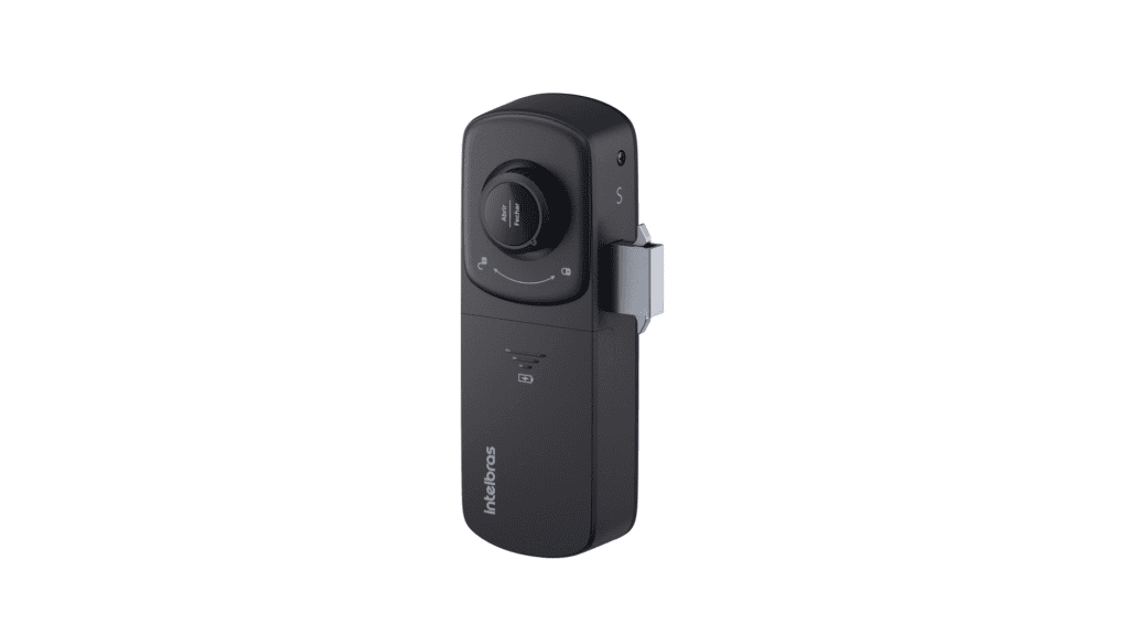 Ecco MRF 2040, una serratura Intelbras con riconoscimento del palmo. Adattatore per telecamera wireless Intelbras per sicurezza e monitoraggio remoto.