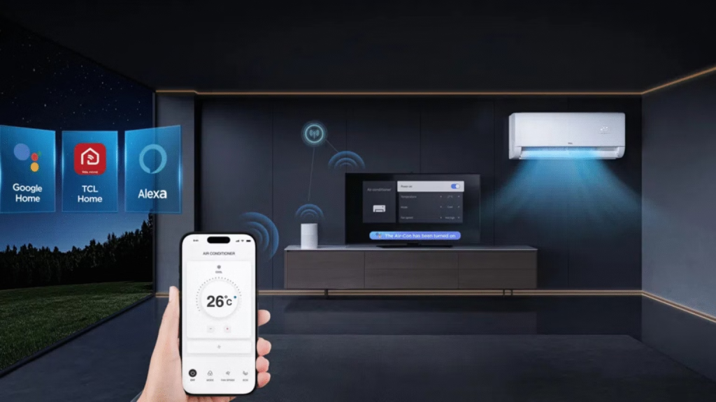 Ar-condicionado TCL FreshIn 3.0 usa Inteligência artificial para otimizar funções e economizar energia