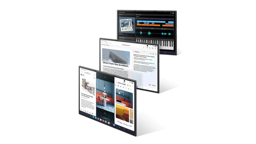 Samsung lança galaxy z trifold: saiba tudo sobre ele Software do galaxy z trifold