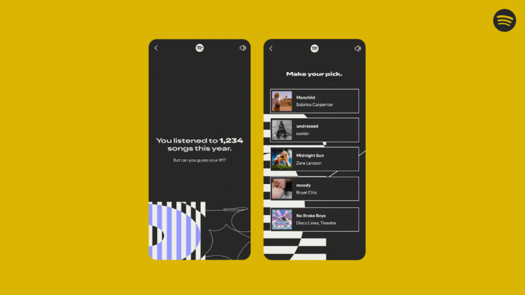 Quiz da top música da retrospectiva Spotify 2025