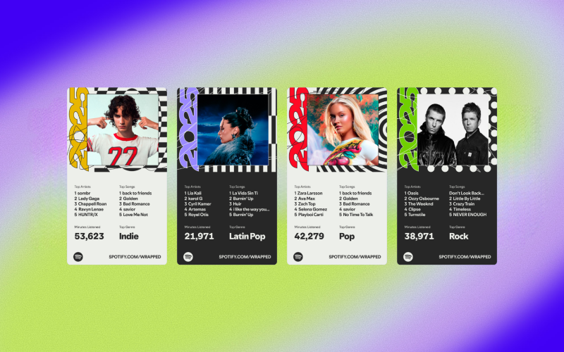 Ela chegou! Faça sua retrospectiva do spotify 2025 agora!. Com bad bunny sendo o artista mais ouvido de 2025, spotify preparou diversas ações e novidades para grande evento de fãs de música